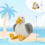 カモメのぬいぐるみ かわいい海をテーマにしたぬいぐるみ お子様の誕生日プレゼントや室内装飾に