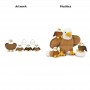 Dragon, Eagle, Bread & Leopard Plushies for Events