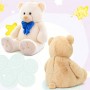 Riesiger Teddybär, 1,20 m, weißes Stofftier, perfektes Muttertagsgeschenk, Weihnachtsgeschenk