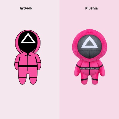 customized cool design squid game doll plush vendor