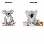 Koala-Plüschtier mit Babys & individuell gestaltete Stofftiere für Kinder und Erwachsene