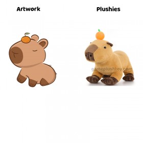 Peluche géante de capybara réaliste, oreiller doux et câlin pour garçons et filles, cadeau d'anniversaire how to get Giant Capybara Plush Realistic