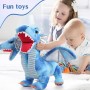 Plush Dragon Soft 2-Head with Wings for Valentine’s Day