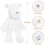 how to find White Puppy Plush Soft Cotton Toy