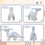 Parasaurolophus Dinosaurier Plüschtier, weiches Stofftier, ideales Geburtstags- und Weihnachtsgeschenk für Kinder