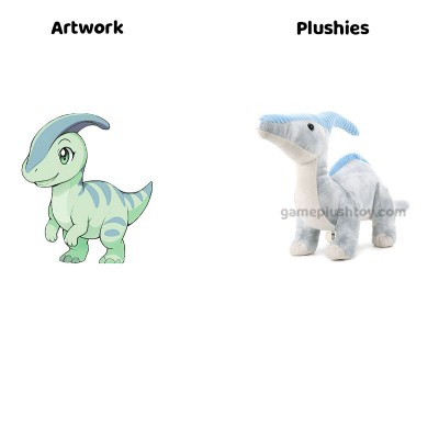 Parasaurolophus Dinosaurier Plüschtier, weiches Stofftier, ideales Geburtstags- und Weihnachtsgeschenk für Kinder