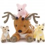 how to buy Sika Deer Plush Toy Family Stuffed