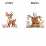 how to get Sika Deer Plush Toy Family Stuffed