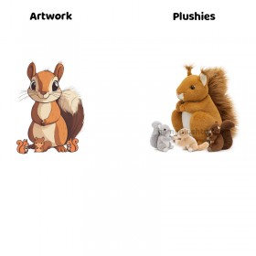 how to get Squirrel Plush Toy Holiday Party Favor