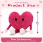 how to buy Heart Shape Plush Cute Soft Toy Stuffed Animal