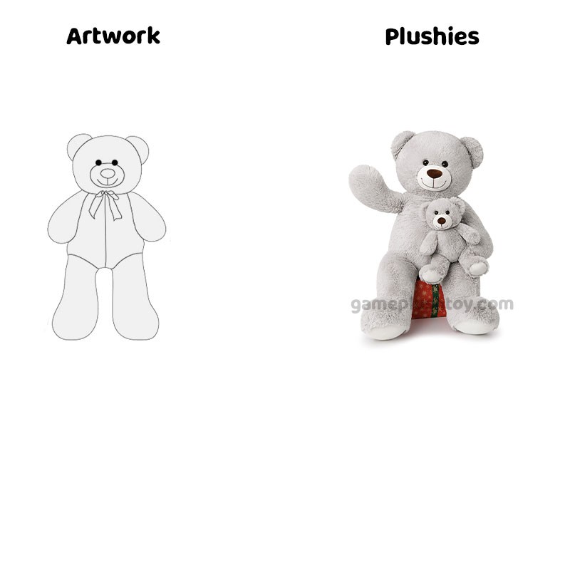 Large Teddy Bear Stuffed Animal Soft Plush