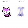 how to get Fox Stuffed Animal Large Fox Plush 5-Piece Set