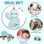 how to find Stuffed Animal Light Blue Cuddly Sloth Plush