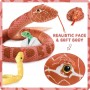how to find Large Snake Plush Realistic Green Boa
