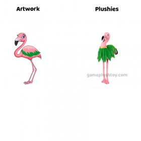 Flamingo Pluche Superzacht Knuffeldier voor Valentijnsdag Cadeau 60cm Unisex