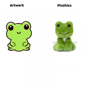 Mother Baby Plush Set Baby Frog