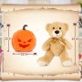 Pompoenhoofd Teddybeer Halloween Pluchen Speelgoed voor Kinderen Leuk Spookachtig Feestgunst en Spookhuisdecoratie