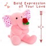how to find Valentine Elephant Plush Cuddly Stuffed Animal