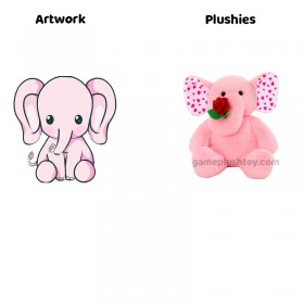 how to get Valentine Elephant Plush Cuddly Stuffed Animal