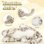Snow Leopard Plush Customizable Stuffed Animal