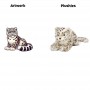 how to get Snow Leopard Plush Customizable Stuffed Animal