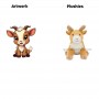 how to get Goat Plush Toy Premium Stuffed
