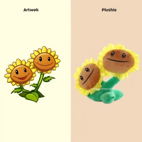 Sunflower Stuffed Animal from our Custom Plush Makers