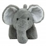 Gray Elephant Plush Toy Soft PP Cotton