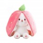 how to get Custom Rabbit Plush Strawberry Kawaii Plush Doll