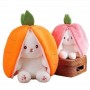 how to buy Custom Rabbit Plush Strawberry Kawaii Plush Doll