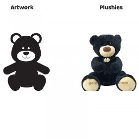 how to get Customized Logo Teddy Bear