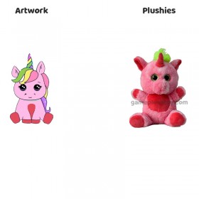 Custom Unicorn Plush Toy Valentine’s Day Gift for Girls