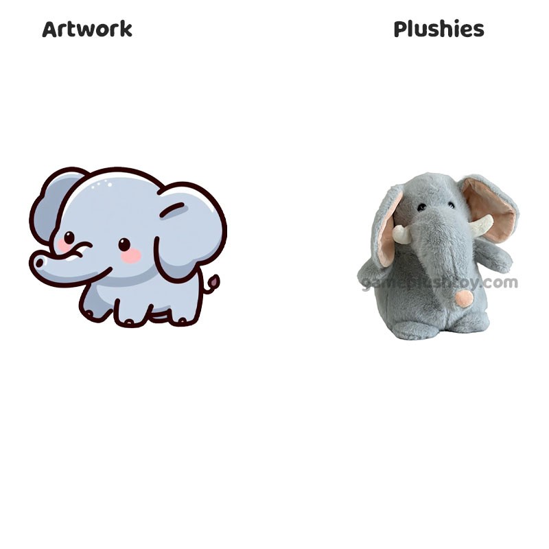 Customized Elephant Plush Toy