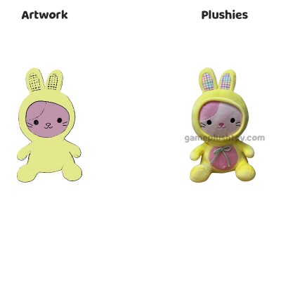 Soft Rabbit Plush Toy Stuffed Animal