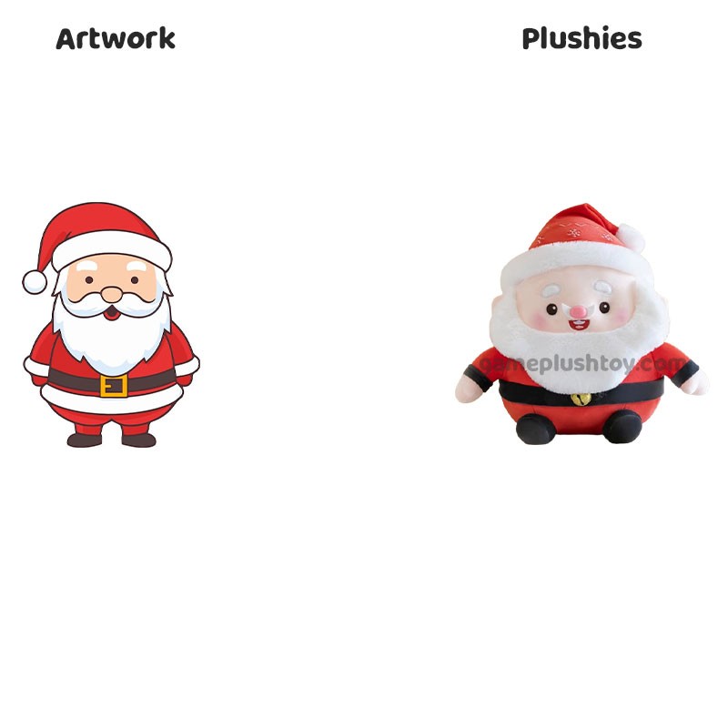 Christmas Plush Decor Holiday Plush Doll