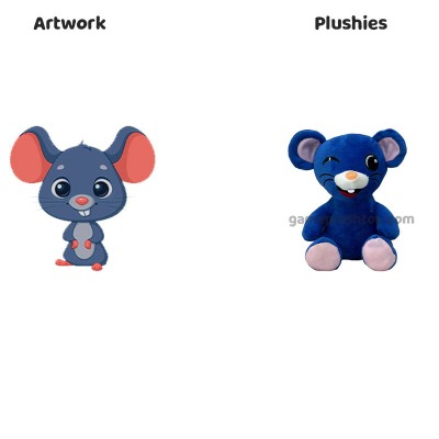 Custom Plush Rat Custom Stuffed Animal Doll Gift for Kids