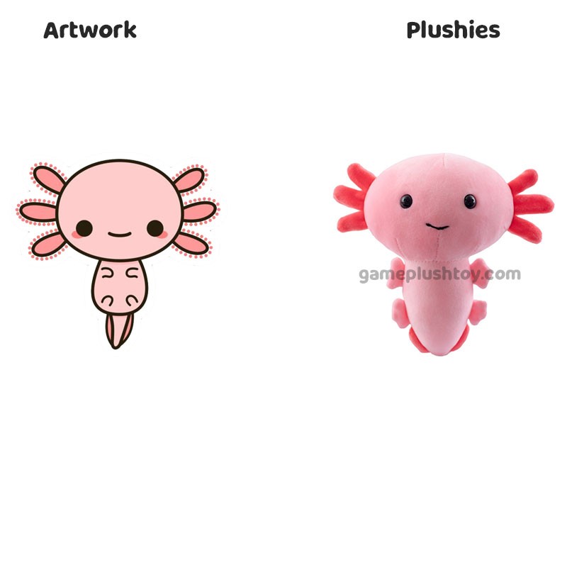 Kawaii Mexican Axolotl Plush