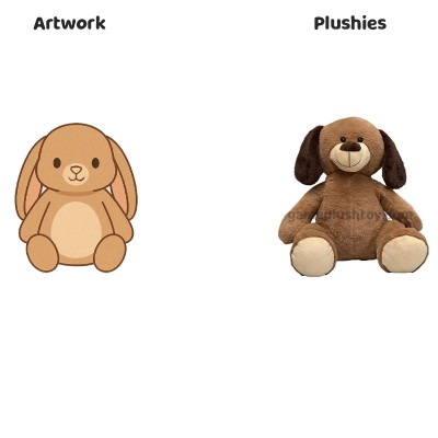 Teddy Bear Dog Plush