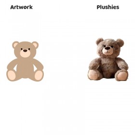 Ours en peluche marron doux pour enfants et cadeaux