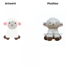 牛のぬいぐるみ プレミアムPPコットン入り 超ソフト リアルな農場動物のぬいぐるみ