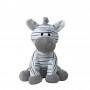 Personalisiertes Weihnachts-Zebra-Plüschtier, Mini, weich, Baby-Kuscheltier