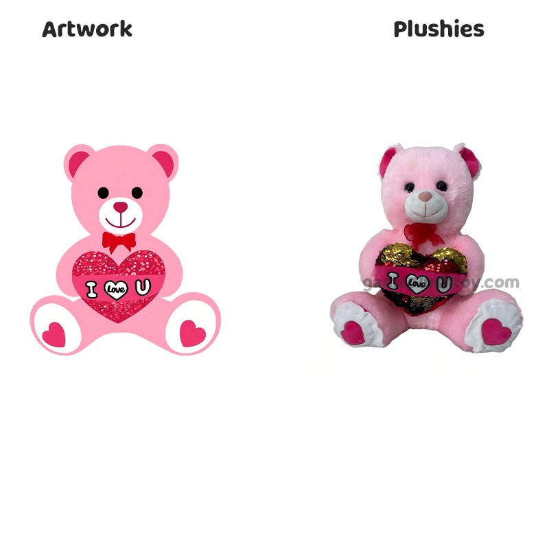 Oso de peluche OEM de algodón PP de color personalizado y suave