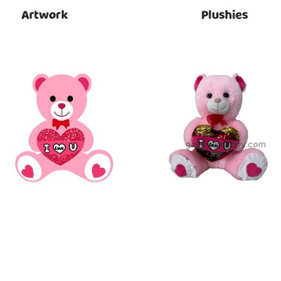 Oso de peluche OEM de algodón PP de color personalizado y suave
