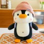 Peluche Pingouin, jouet doux en peluche, cadeau pour enfants et adultes