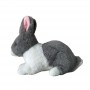 Lapin en peluche lesté, doux et personnalisé, adorable lapin de Pâques, cadeau pour enfants