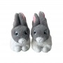 Lapin en peluche lesté, doux et personnalisé, adorable lapin de Pâques, cadeau pour enfants