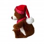 Ours en peluche de Noël doux et moelleux, avec couleurs personnalisées