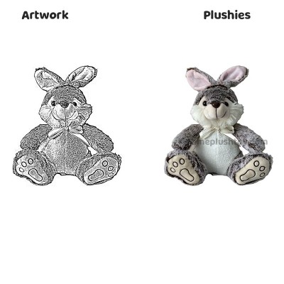 Floppy Bunny Plush Custom Stuffed Rabbit