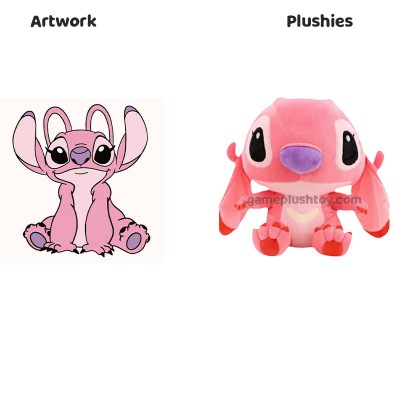 Roze Stitch Knuffel Jumbo Cartoon Pluche voor Kinderen Cadeaus