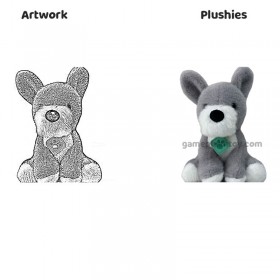 Peluche interactive douce pour bébé chien endormi, cadeau idéal pour enfants et adultes